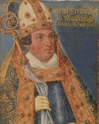 Ernst, Archbishop of Magdeburg and Administrator in Halberstadt, son of Duke Ernst, died 1513