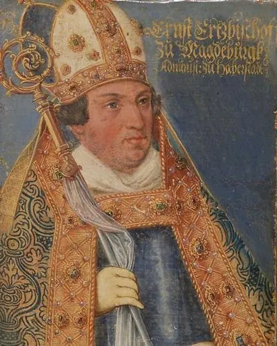 Ernst, Archbishop of Magdeburg and Administrator in Halberstadt, son of Duke Ernst, died 1513