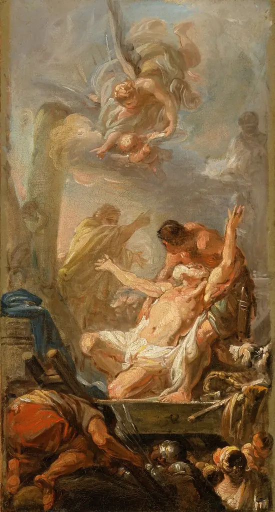Scene from the Martyrdom of St. Andrew