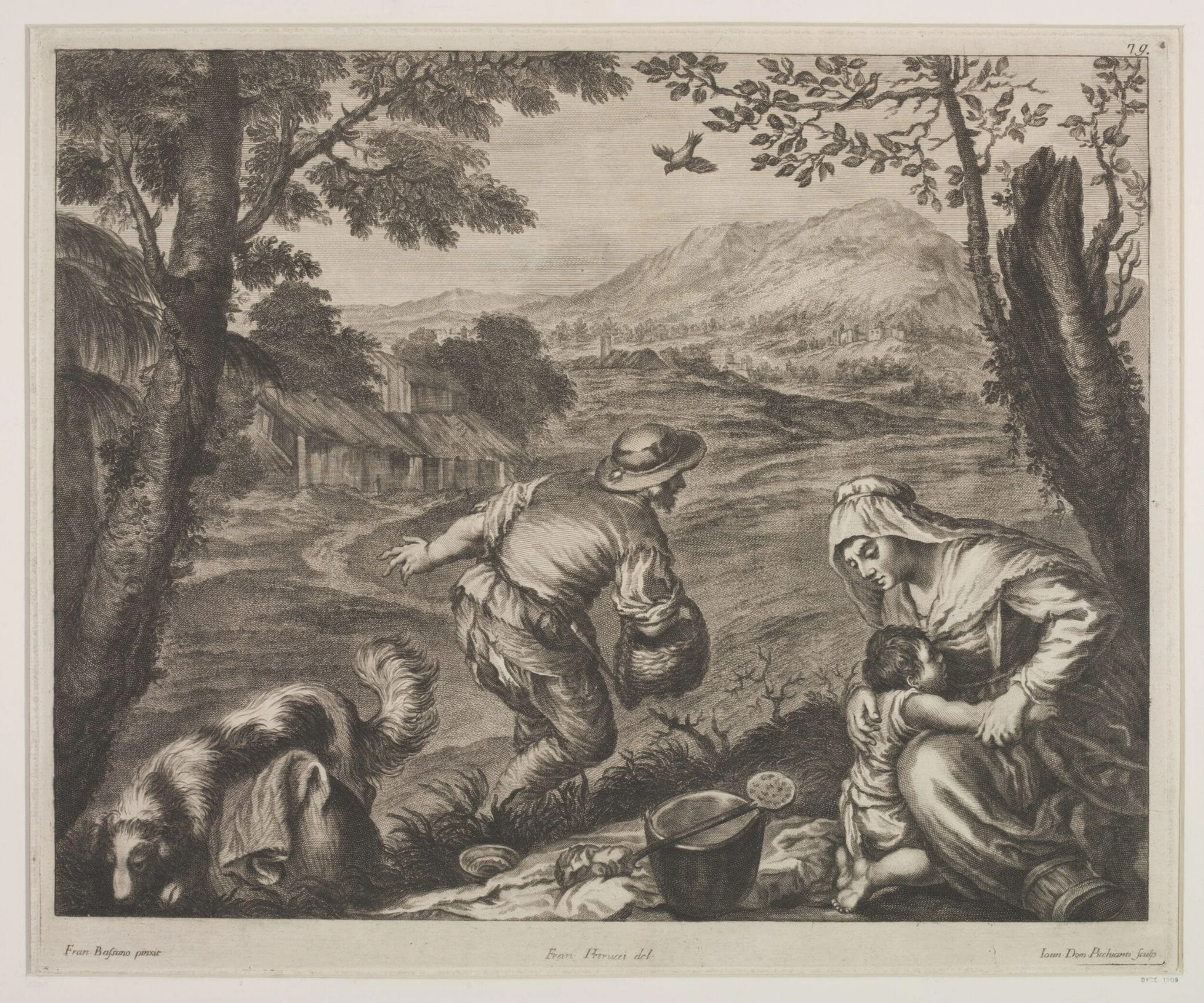 The Husbandman, by Giovanni Domenico Picchianti, 1750