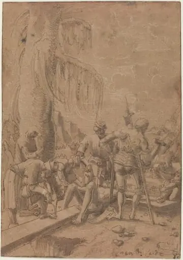 Christ Nailed to the Cross