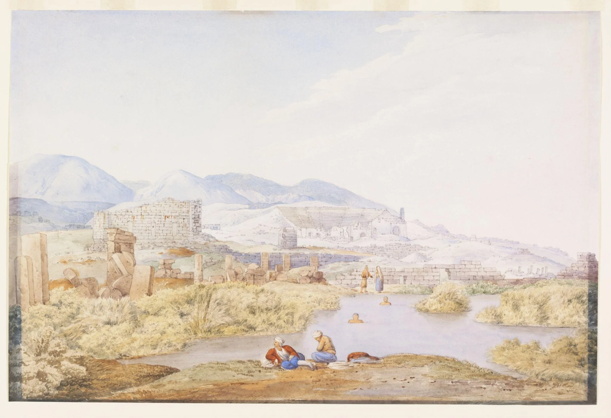 Hierapolis - Natural Hot Spring. Phrygia
