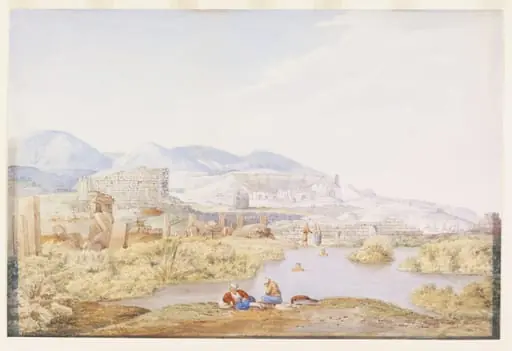 Hierapolis - Natural Hot Spring. Phrygia