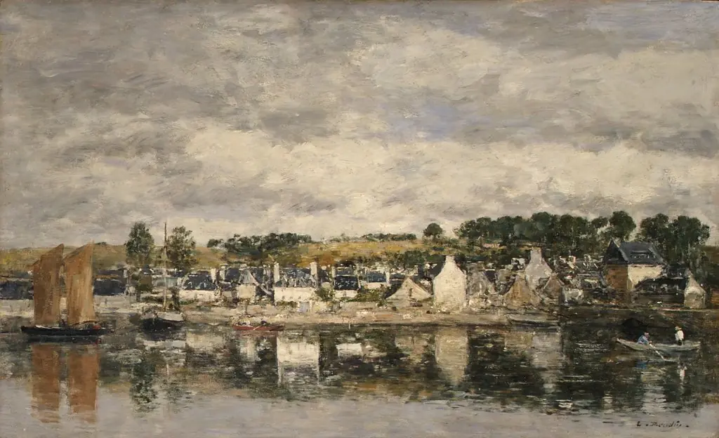 Village by a River