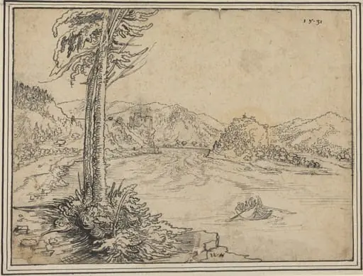 The Rapids of the Danube near Grein