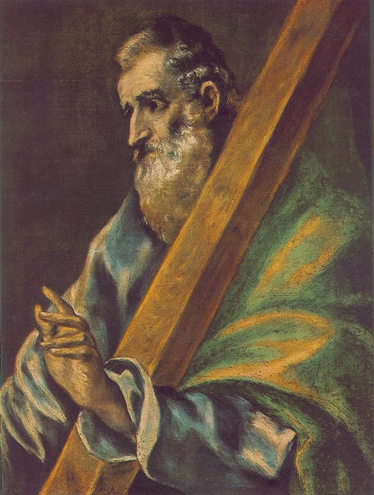 The Apostle Saint Andrew, by El Greco, oil, 1610