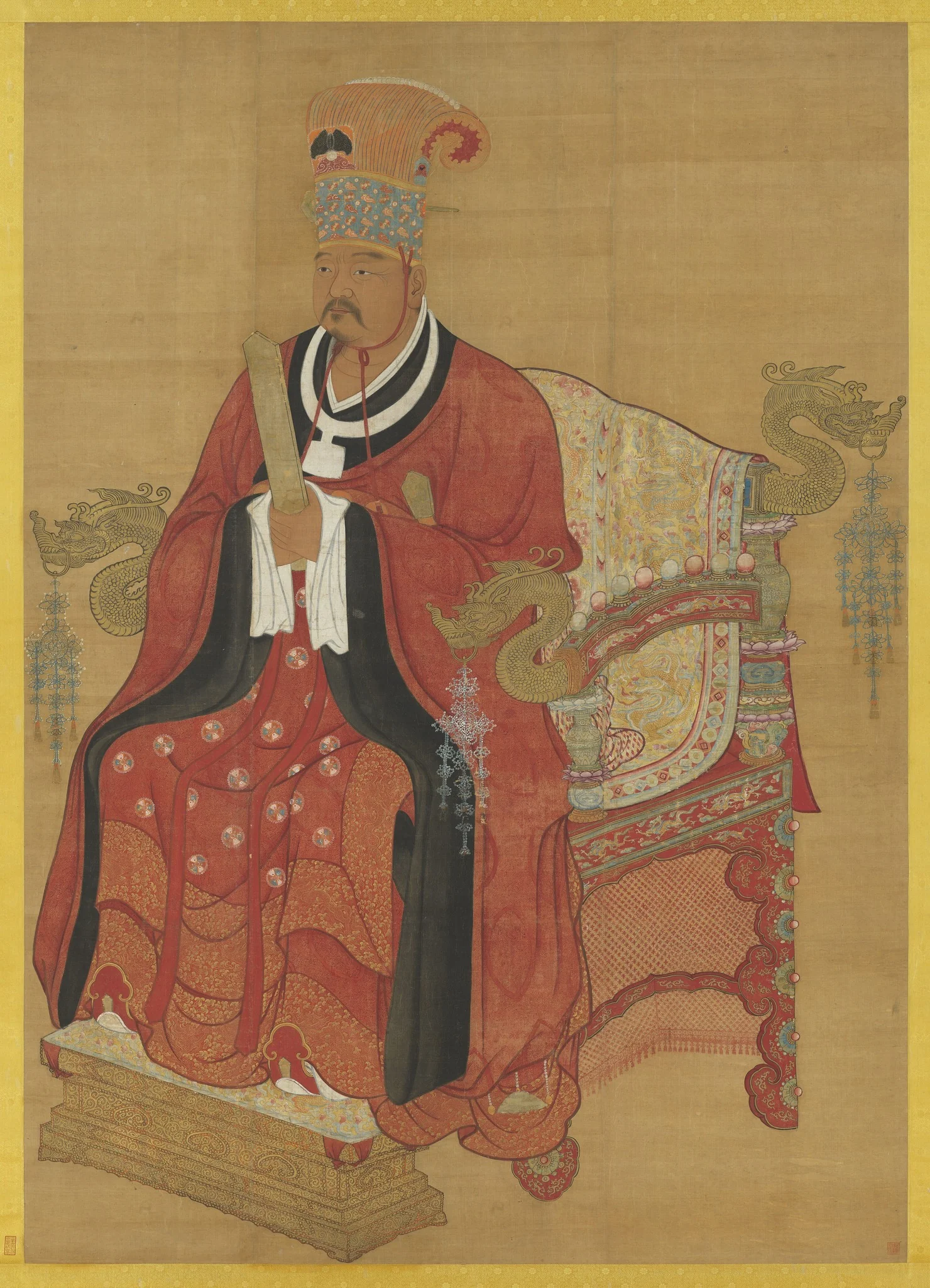 宋宣祖坐像, by Unknown, unspecified