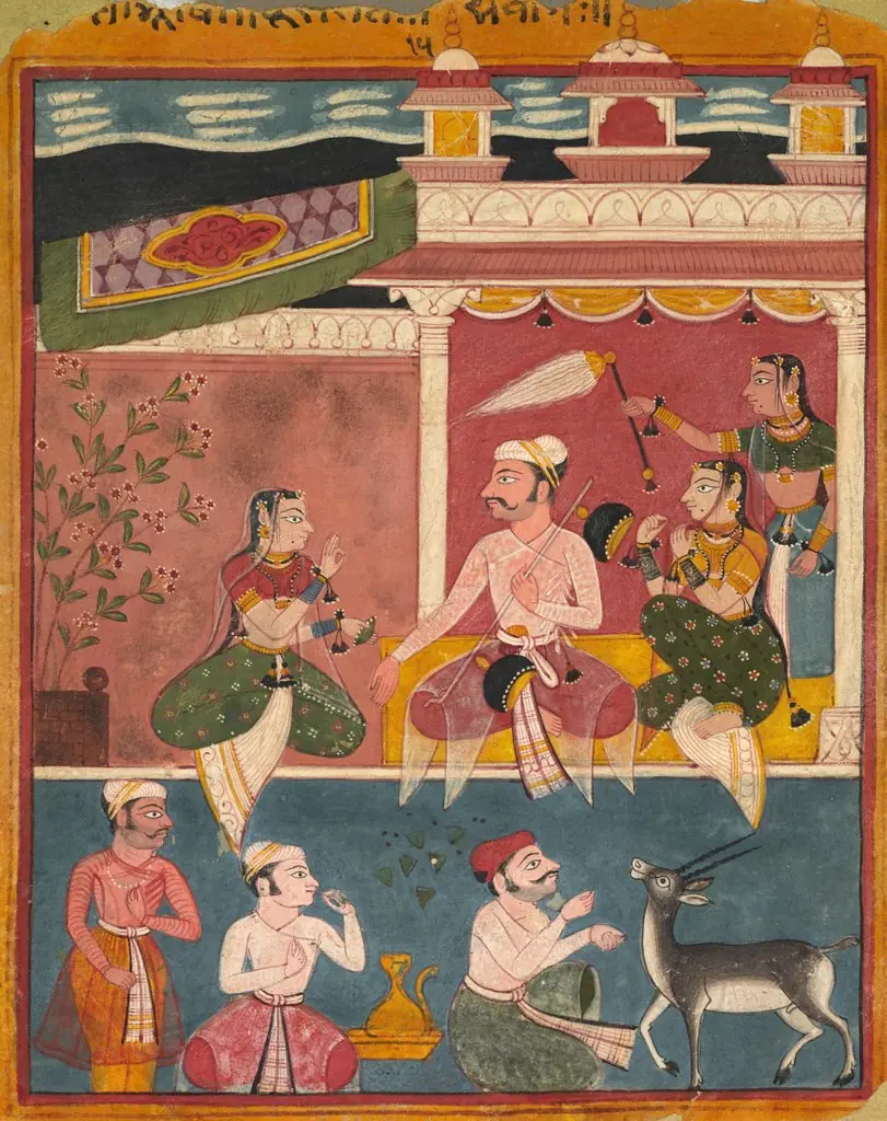 Malkaus Raga, from Ragamala