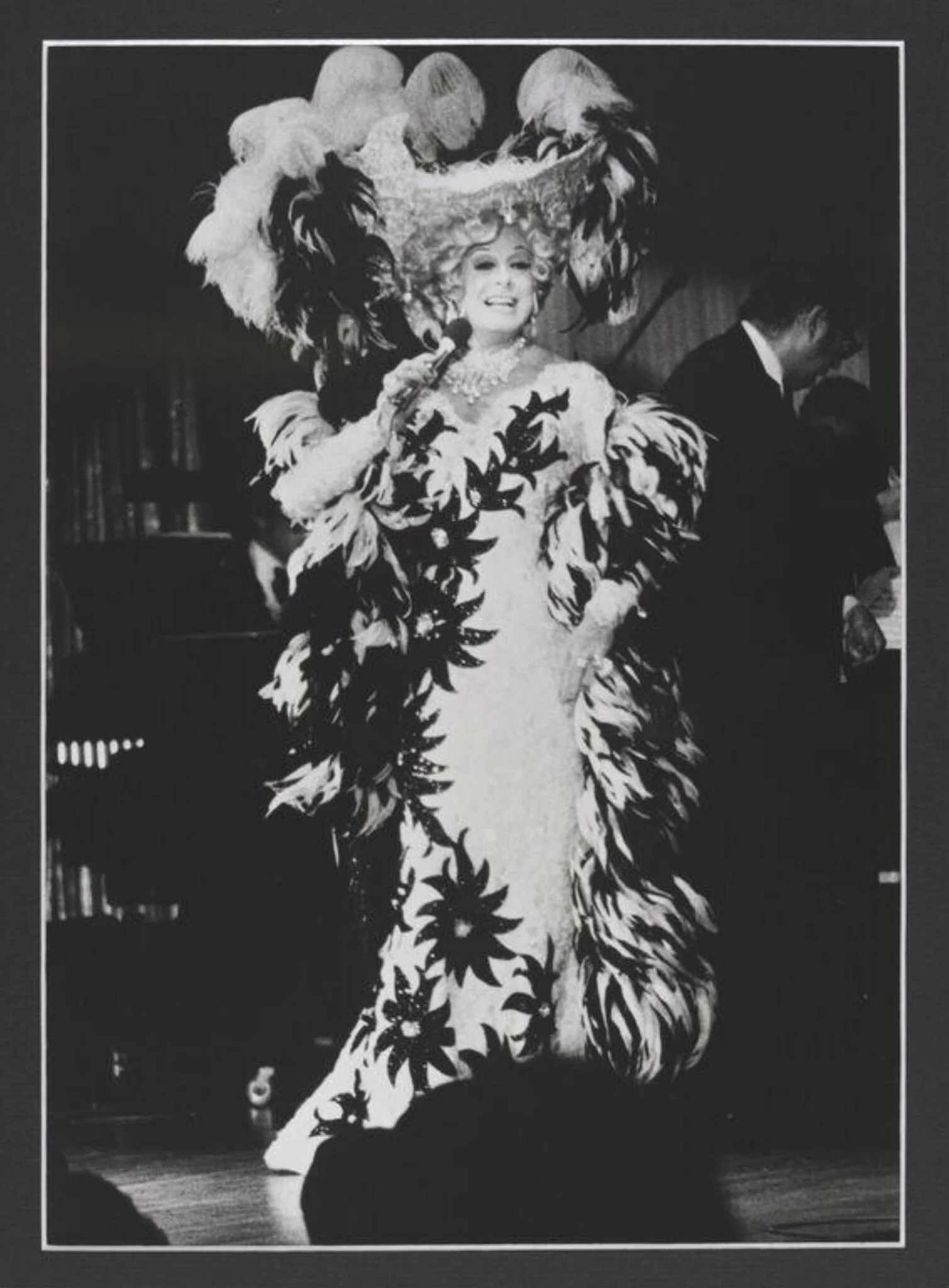 Photograph of Danny La Rue as Mae West
