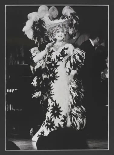 Photograph of Danny La Rue as Mae West