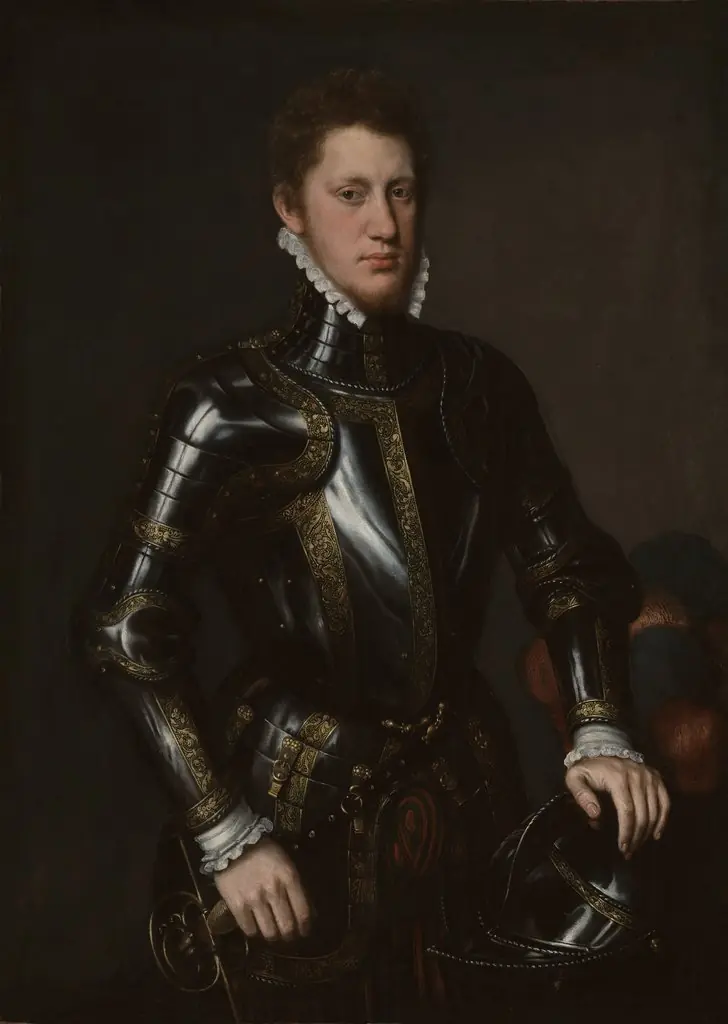 Portrait of a Man in Armor