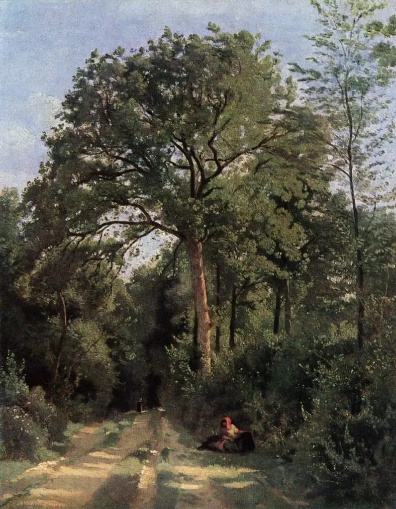 Ville d'Avray: Entrance to the Wood