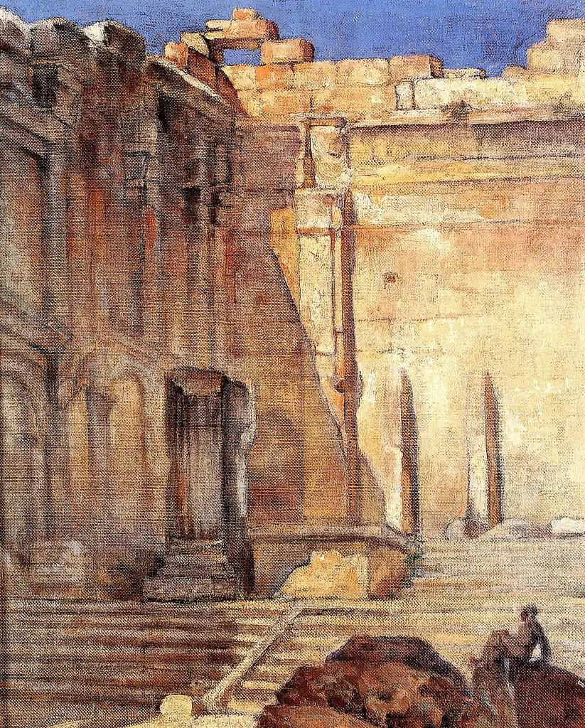 Baalbek, Temple of Bacchus (2)