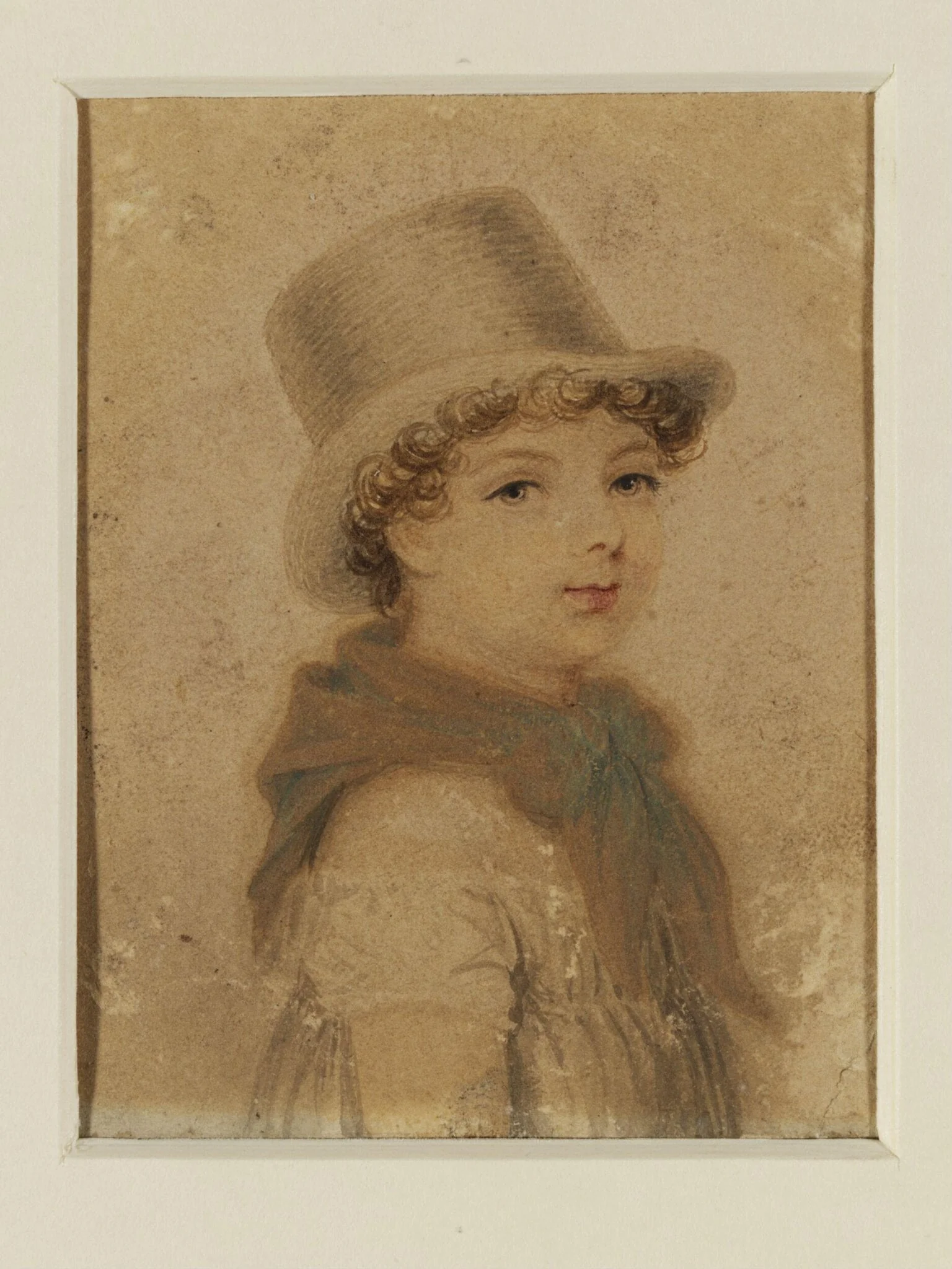 A member of the Ackland family, by Adam Buck, watercolor, 1817