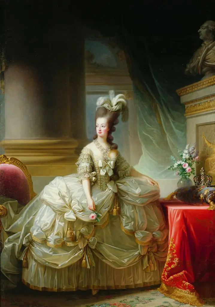 Marie Antoinette in Court Dress