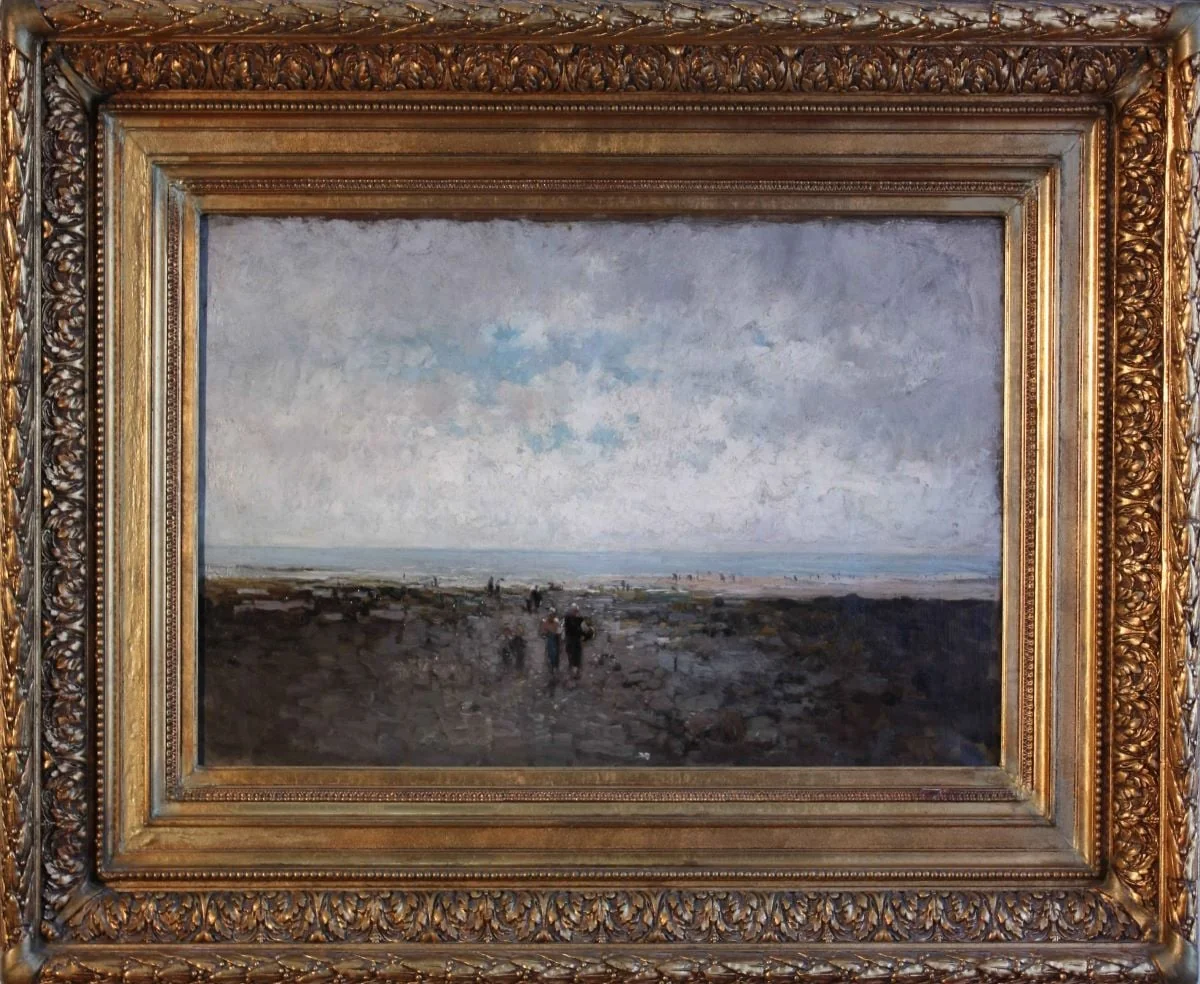 Plajă la ocean, by Nicolae Grigorescu, unspecified