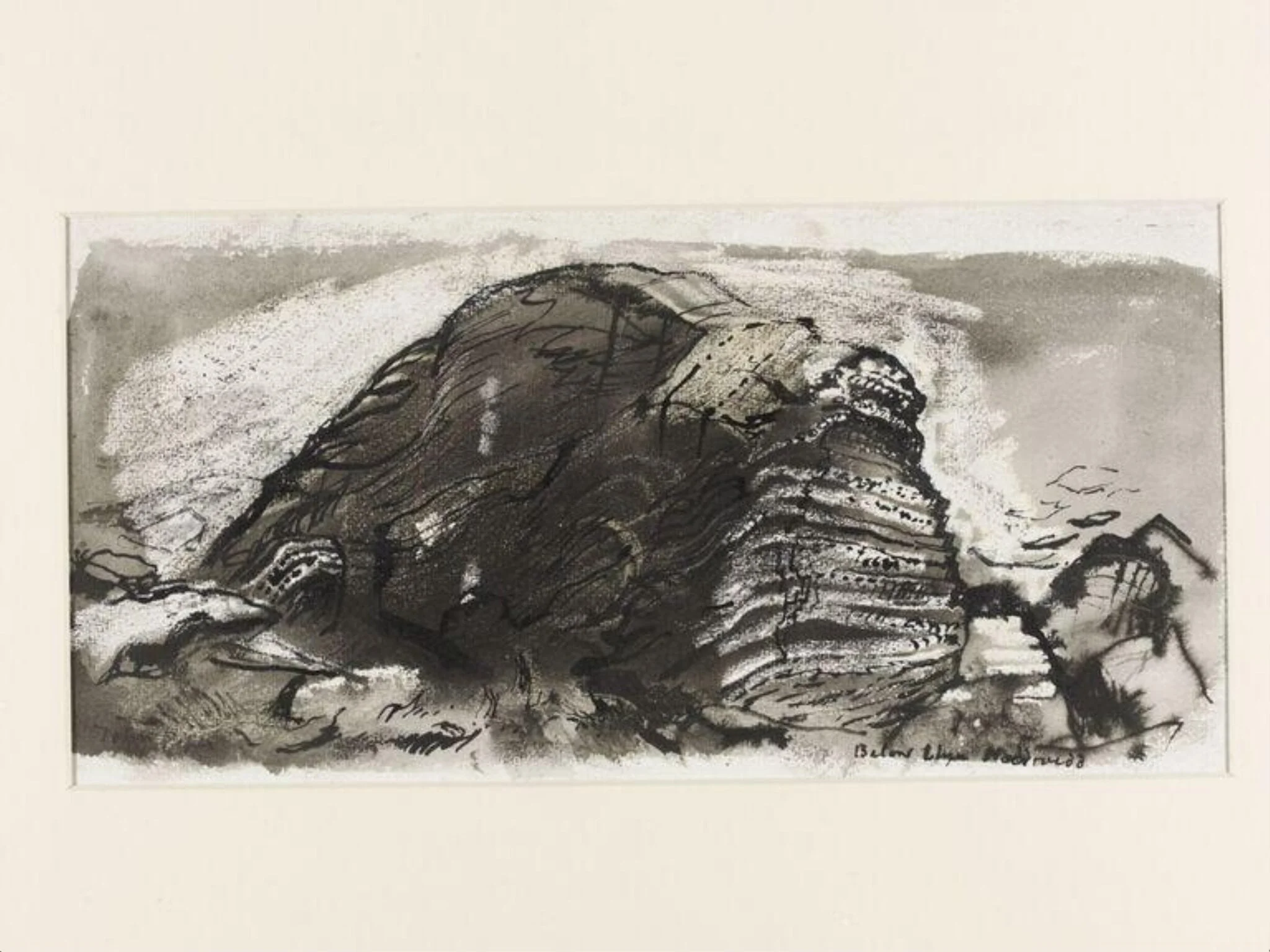Rock below Llyn Naddroedd II
