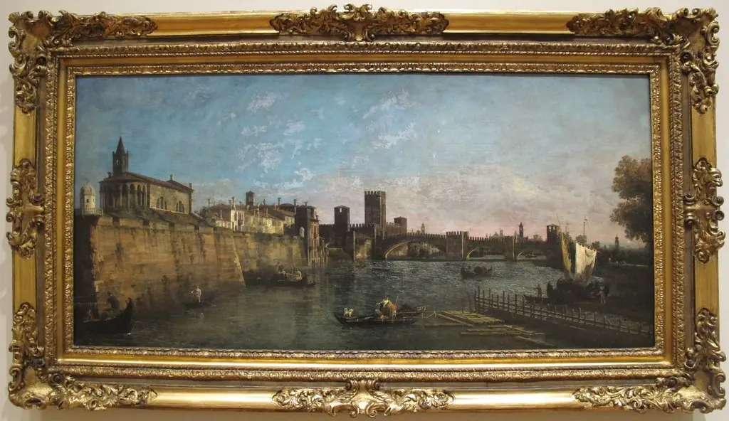 View of Verona with the Castelvecchio and Ponte Scaligero