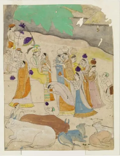 Radha and Krishna