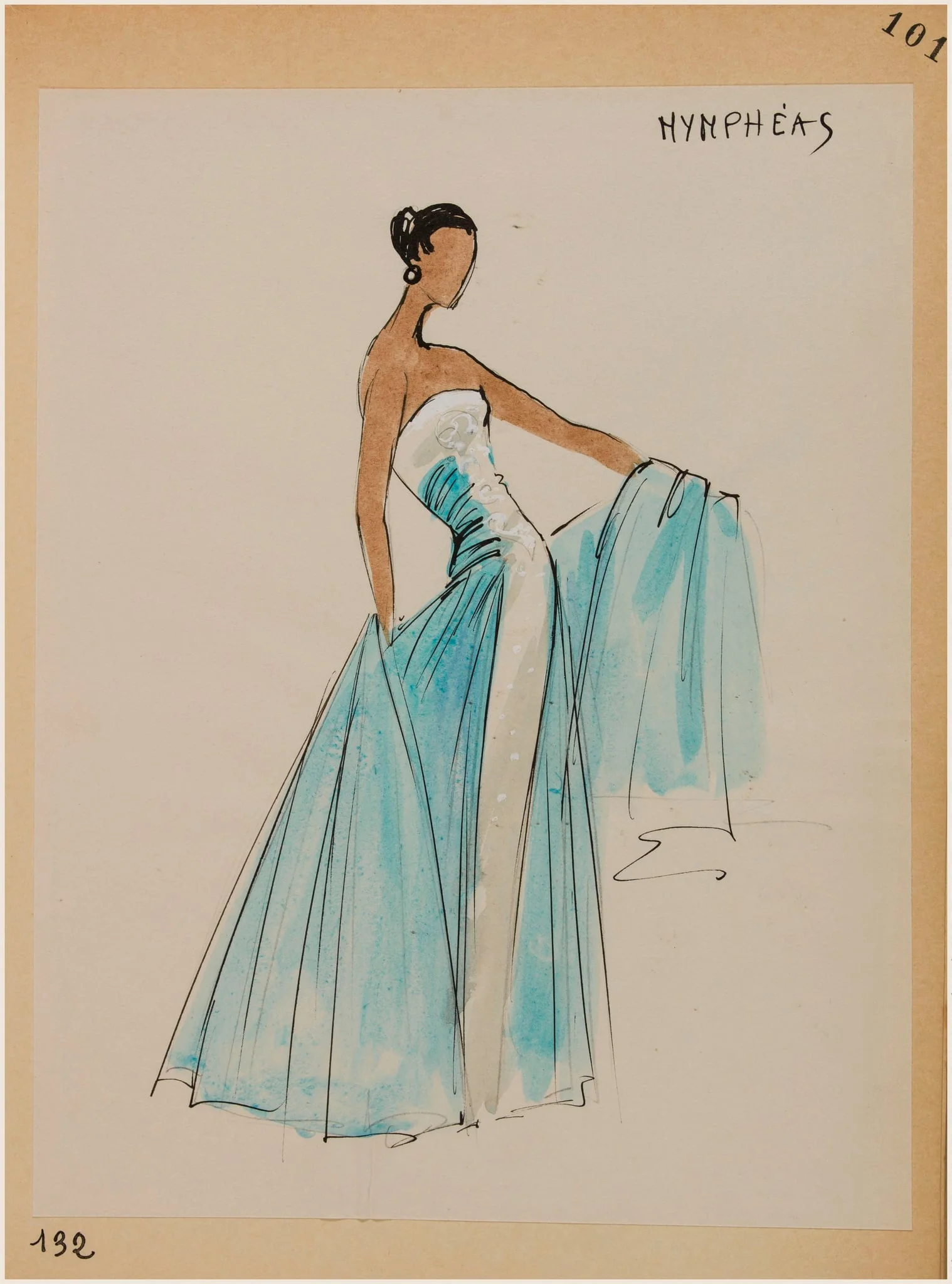 Nymphéas, by Carven, 1956
