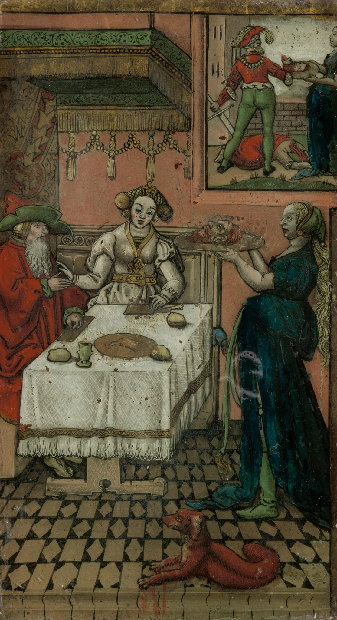 Salome with the Head of John the Baptist, by Unknown, unspecified, 1550