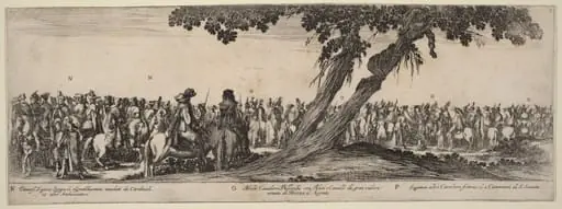 Spanish Gentlemen, Polish and French Horsemen