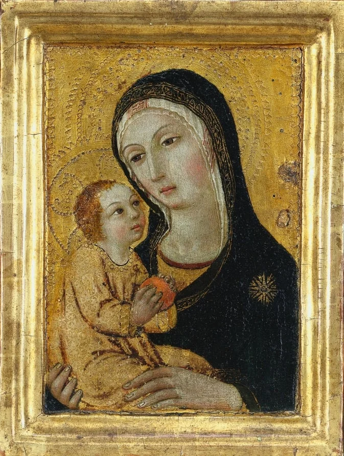 Virgin and Child, by Icilio Federico Joni, unspecified, 1404