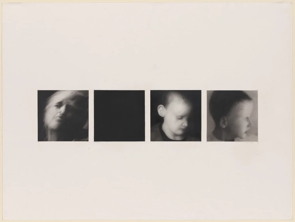Untitled, by Joseph Piccillo, graphite, 1977