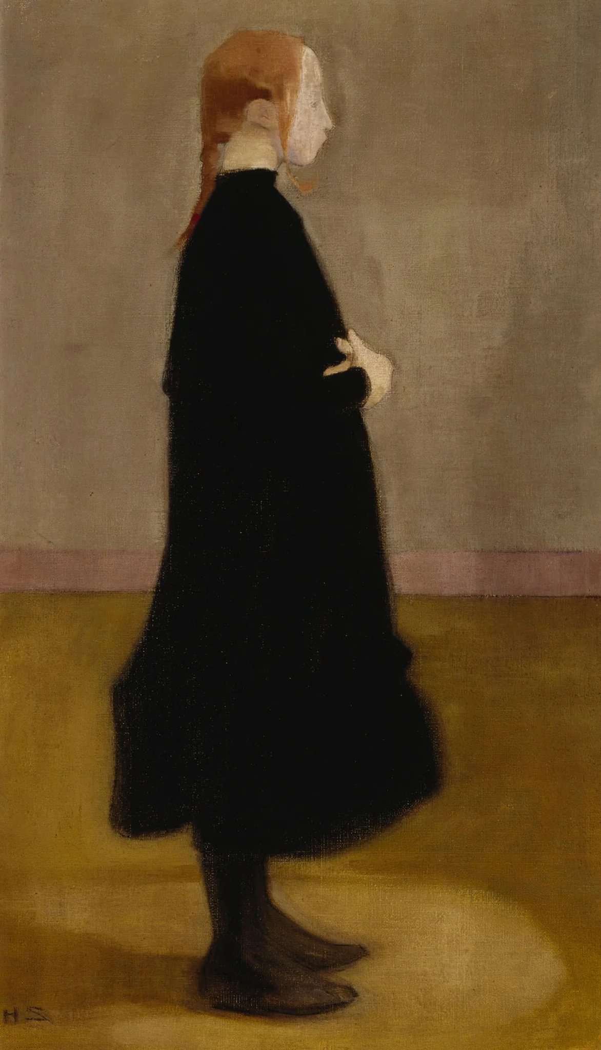 The School Girl II (Girl in Black)