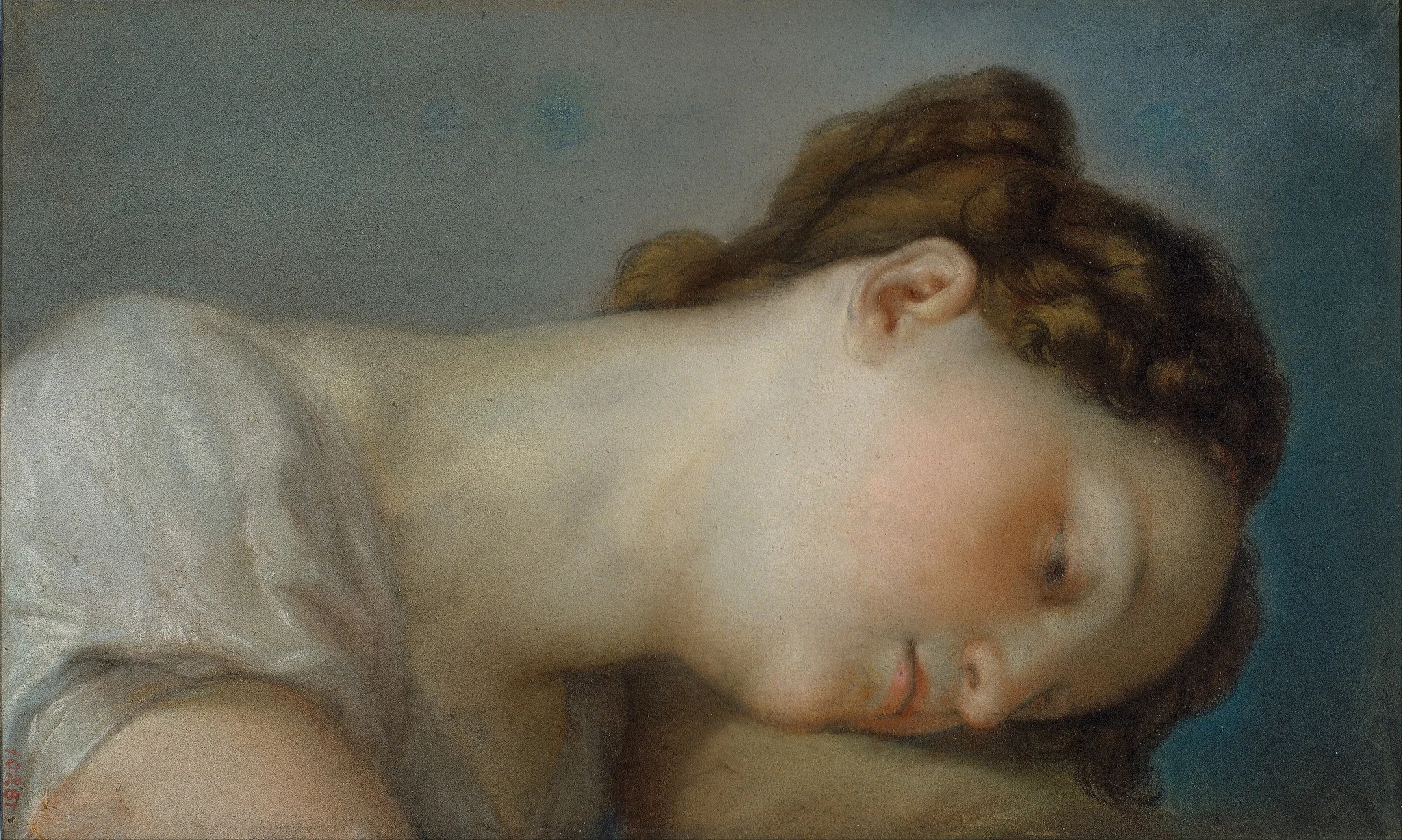 Woman's Head, by Vicente López Portaña, unspecified, 1826