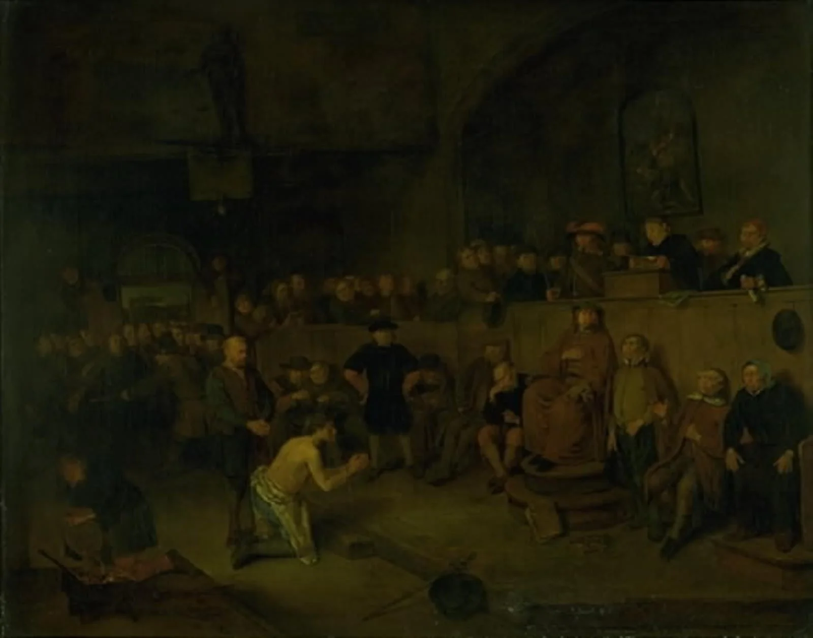 A Trial, by Unknown, 1750