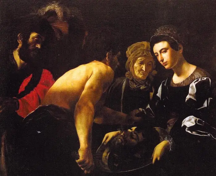 Salome receives the Head of St. John the Baptist