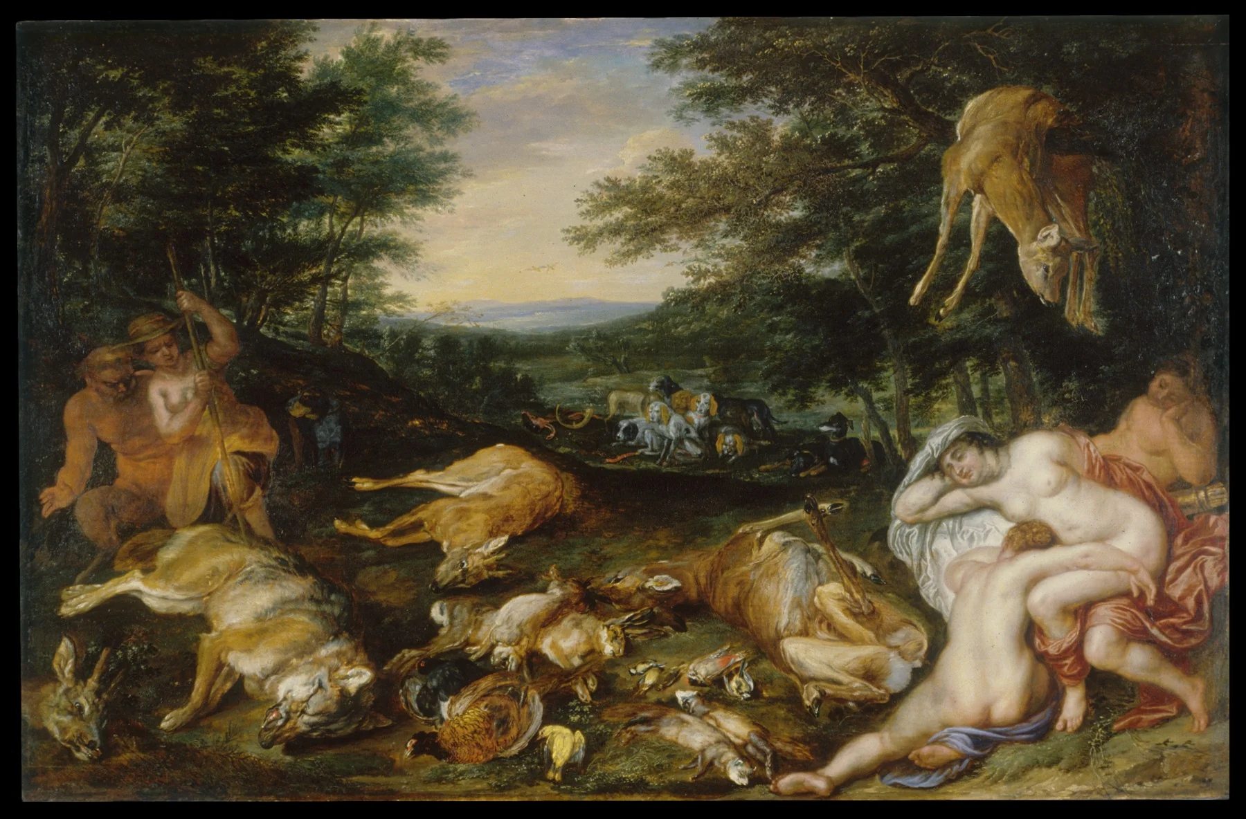 Diana and Her Nymphs after Their Hunt