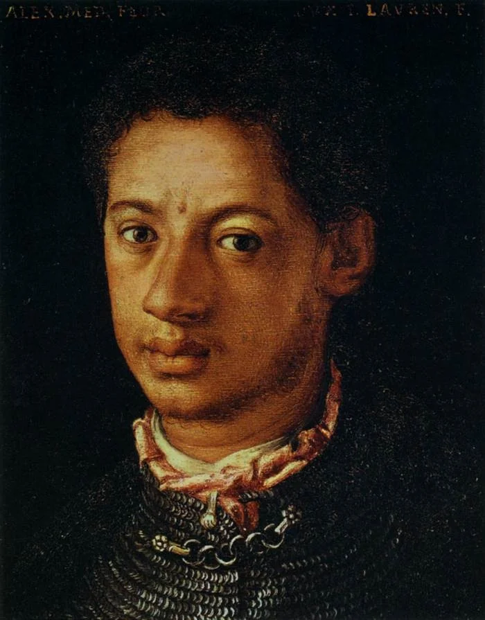 Alessandro de' Medici, by Bronzino, oil, 1560