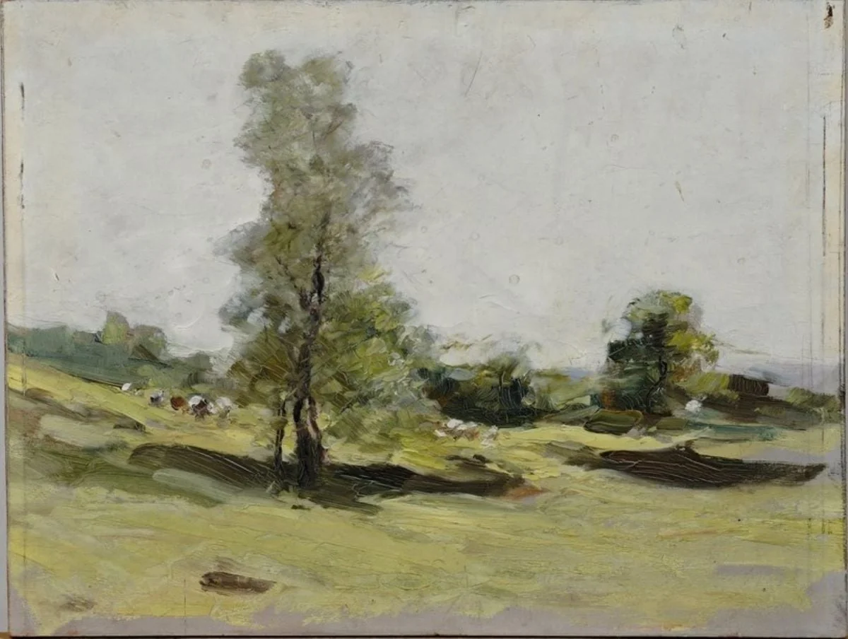 Peisaj, by Nicolae Grigorescu, unspecified, 1850
