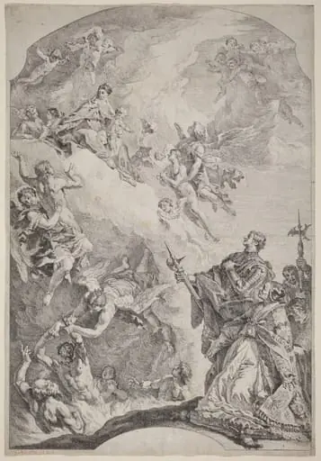 Saint Gregoire I Delivering Souls from Purgatory