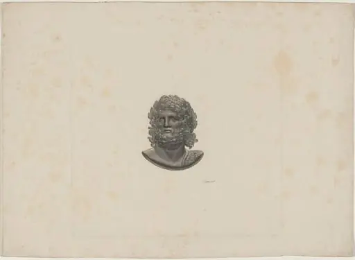 Head of a Man Crowned with Laurel: Homer