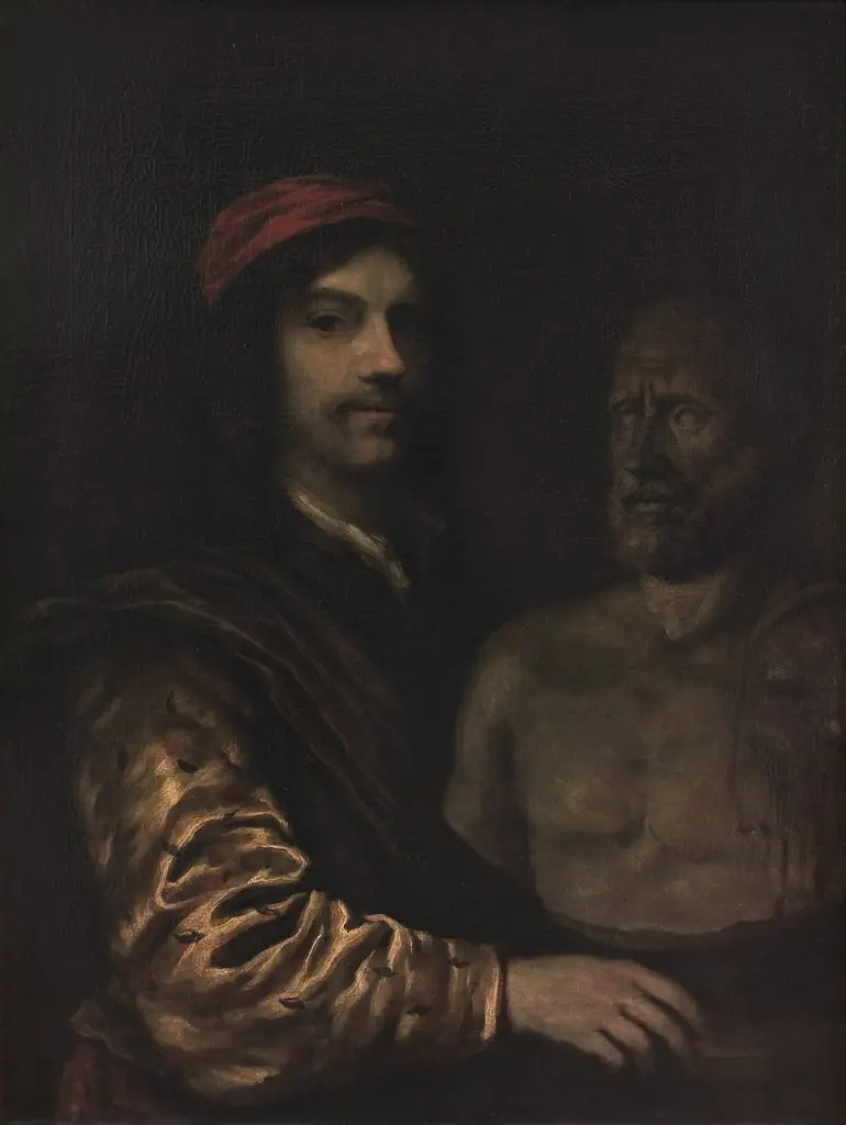 Self-portrait of Philips Koninck (1619-1688)
