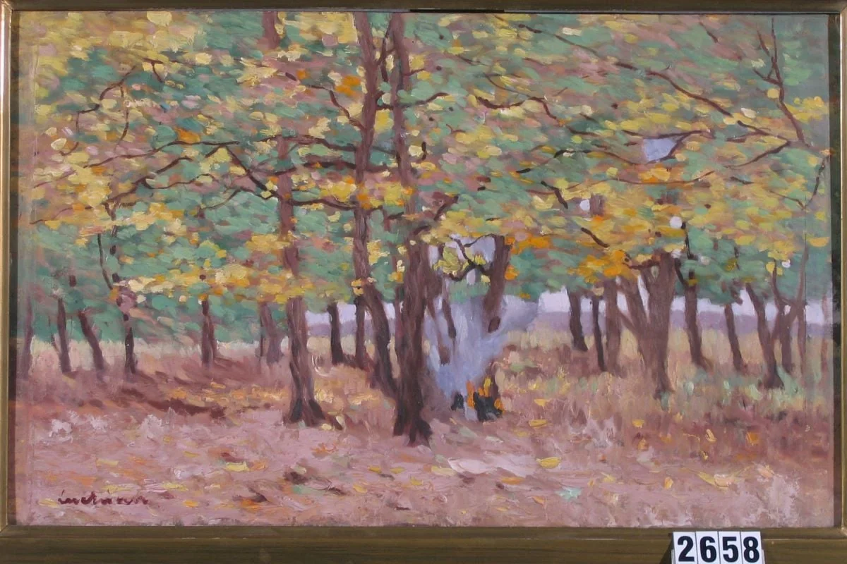 La marginea pădurii, by Ștefan Luchian, 1902