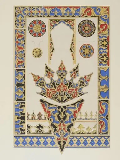 Original drawing for 'The Grammar of Ornament'