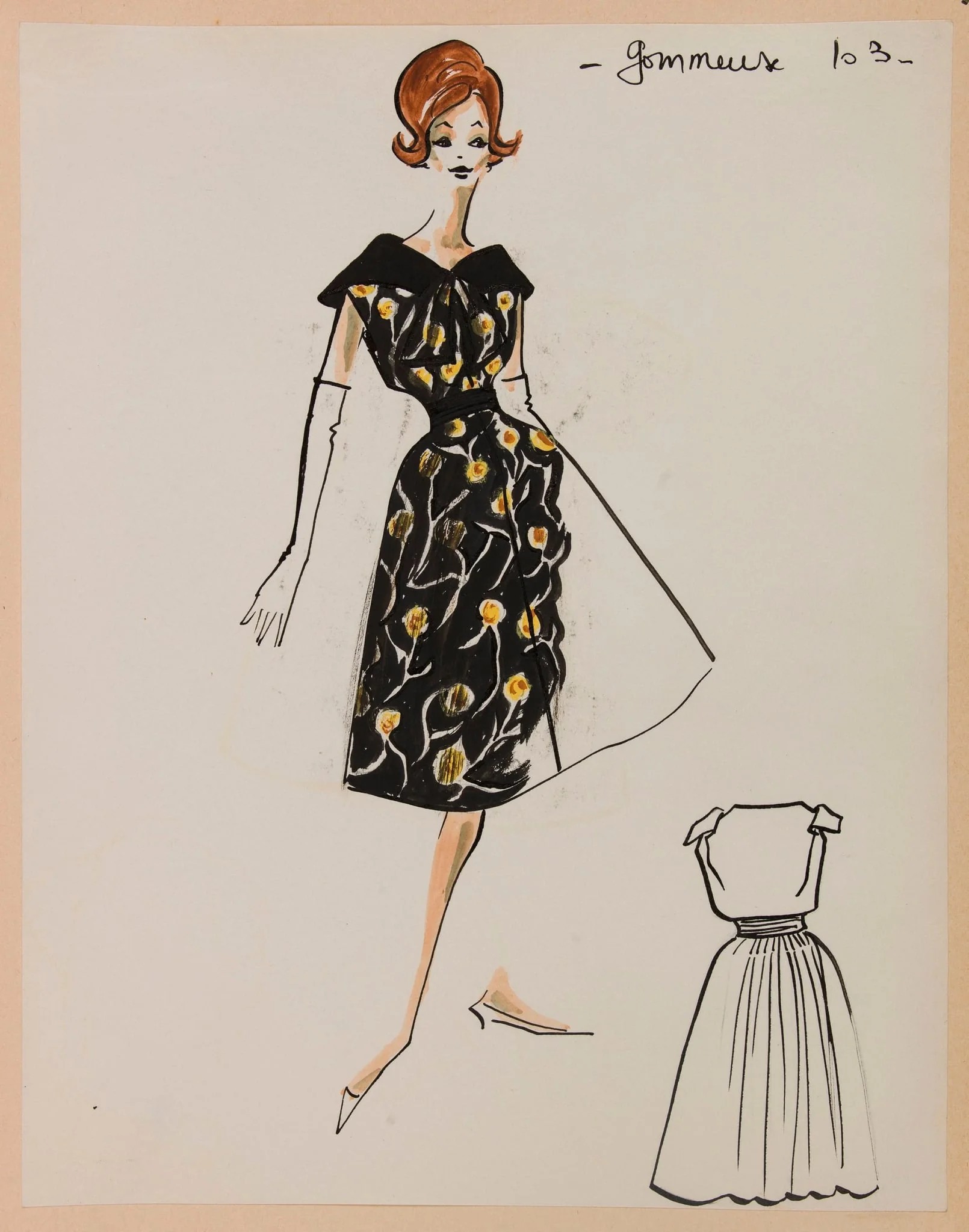 Gommeuse, by Marie-Louise Carven, 1958