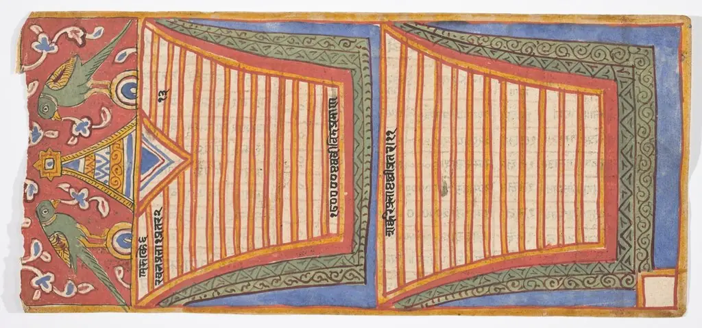 Tantric Manuscript "Sangrahani Sutra"