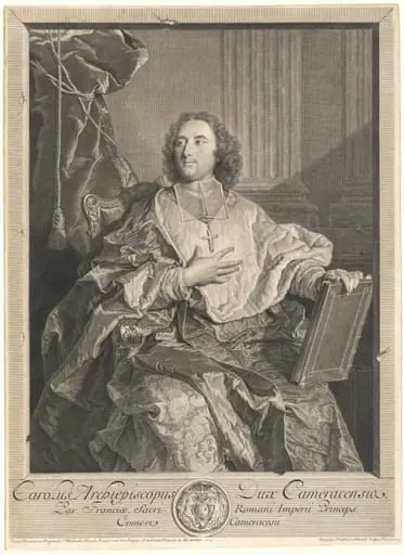 Monseigneur Louis-Charles d'Orléans de Saint-Albin, Archbishop of Cambrai