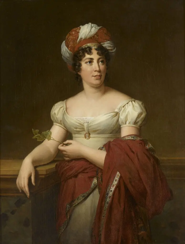 Portrait of Mme de Staël