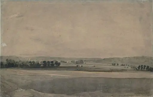 Study from nature near Handborough, Oxfordshire