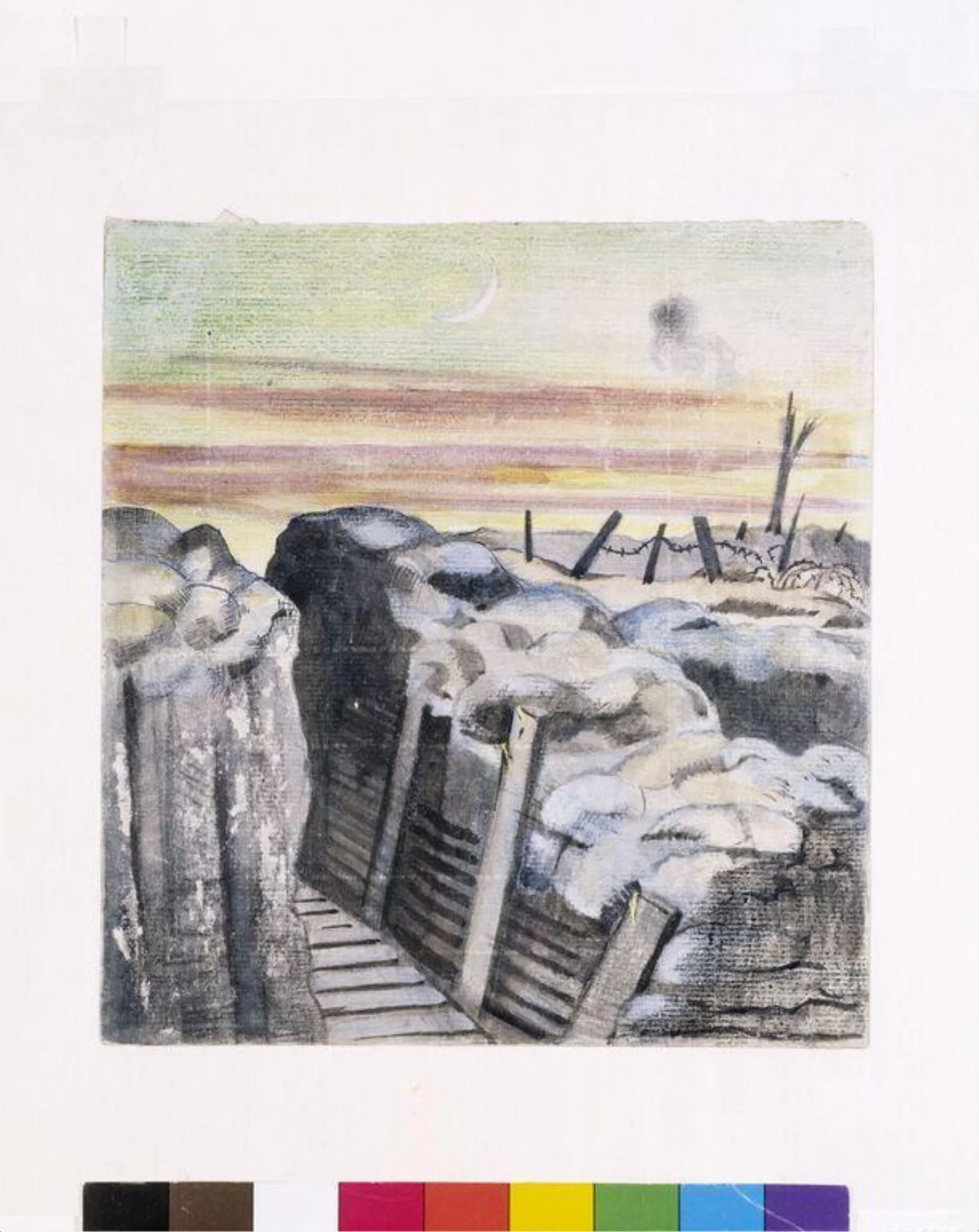 The Old Front Line, St Eloi, Ypres Salient