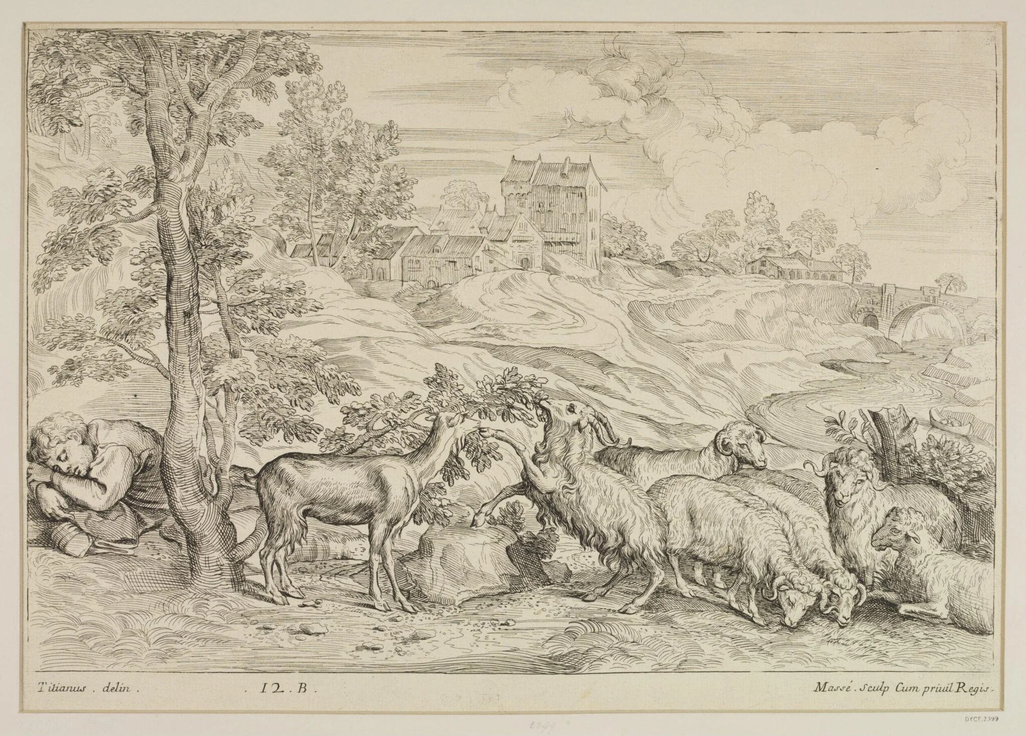 Untitled, by Charles Massé, 1650