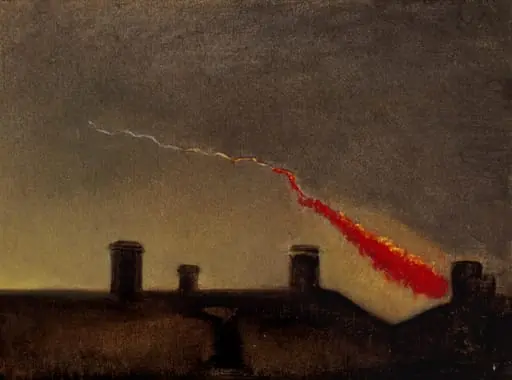 Meteori Helsingin taivaalla 29. 4. 1877