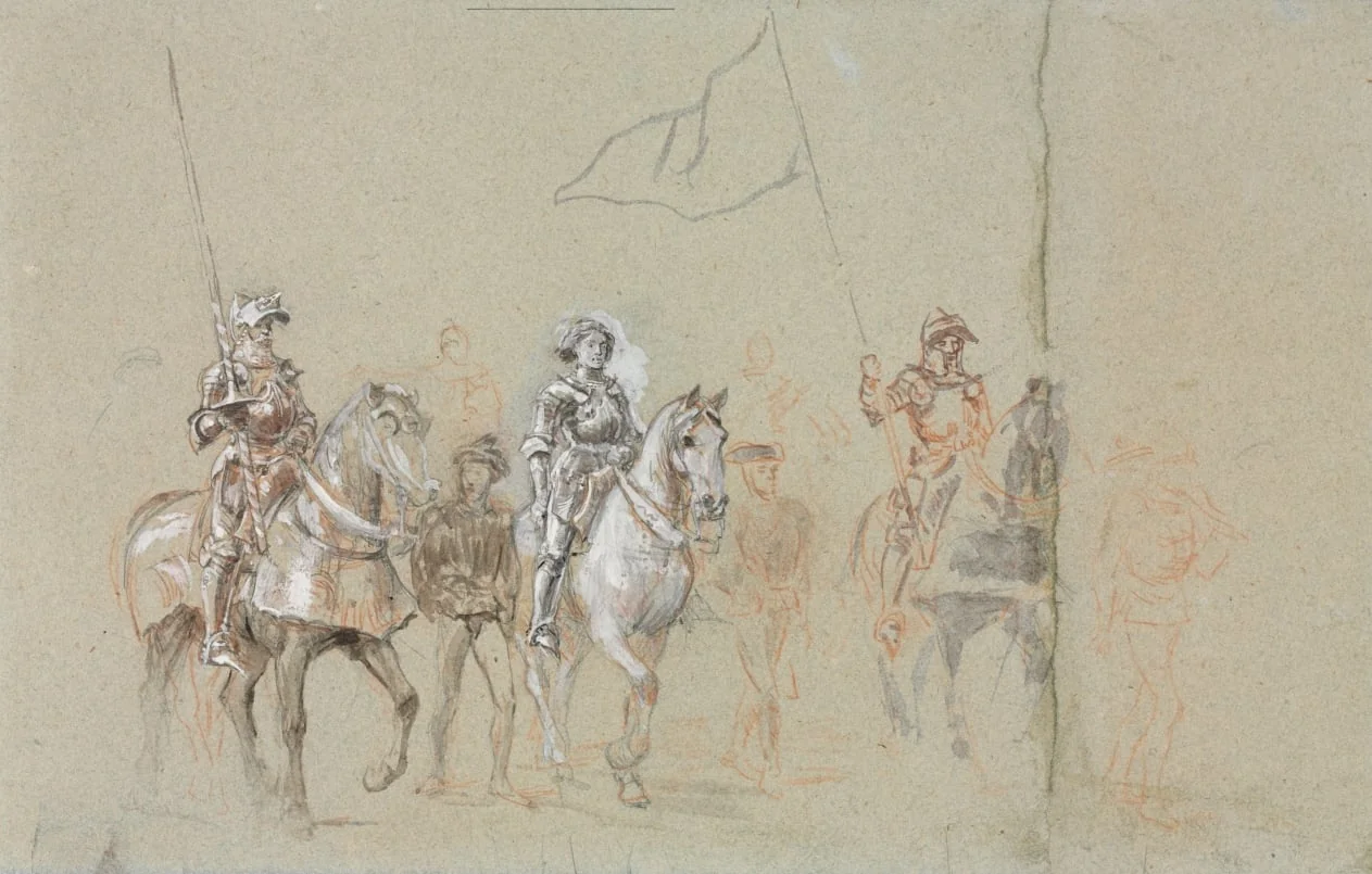 Joan of Arc, by Jean Louis Ernest Meissonier, 1889