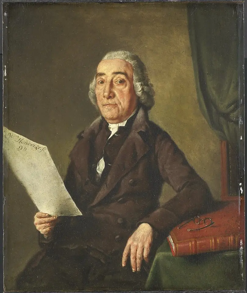 Portrait of the Amsterdam Art Collector Jacob de Vos Senior